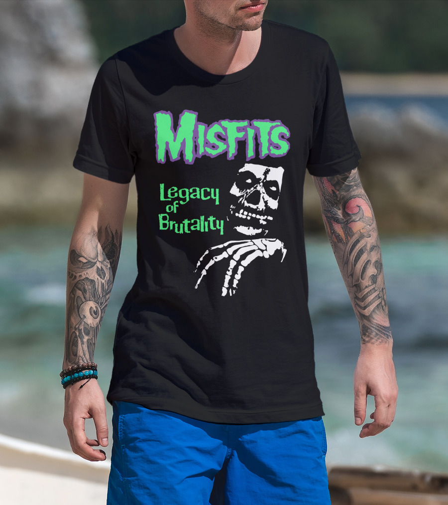 Misfits Legacy Of Brutality Skeleton T-Shirt