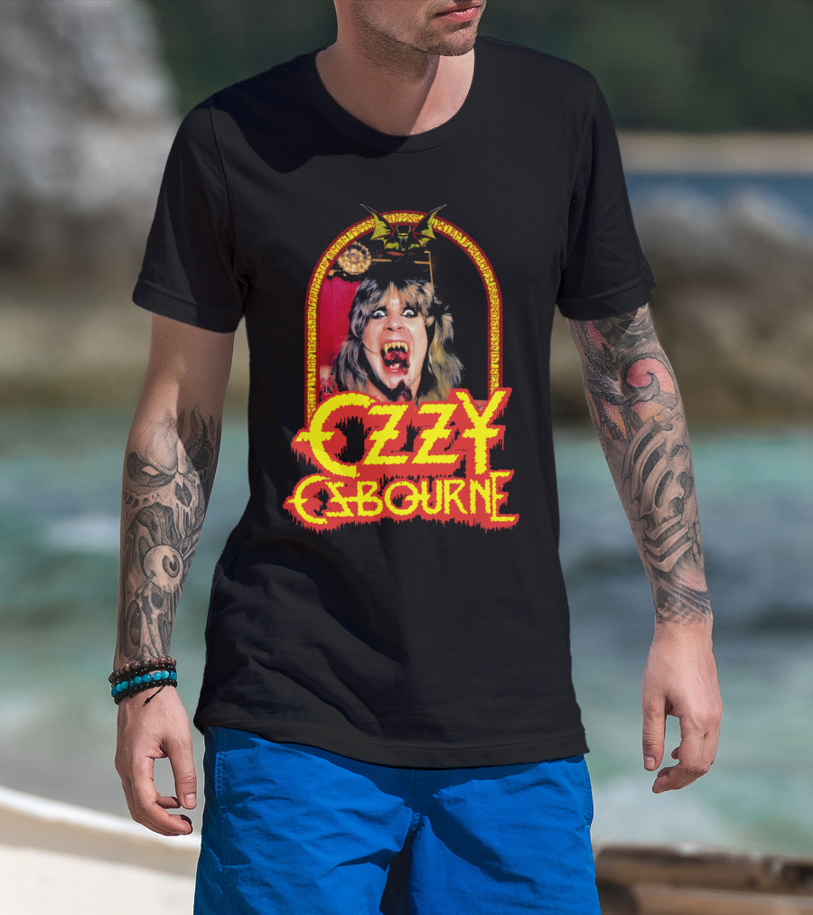 Ozzy Osbourne Vampire Album Art T-Shirt