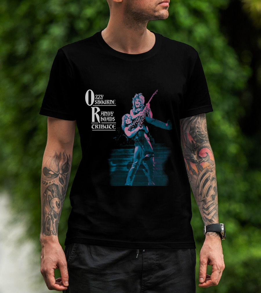 Ozzy Osbourne Randy Rhoads Tribute T-Shirt