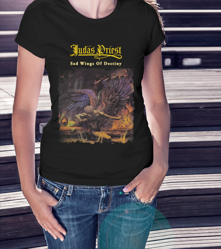 Judas Priest Sad Wings Of Destiny Angelic T-Shirt