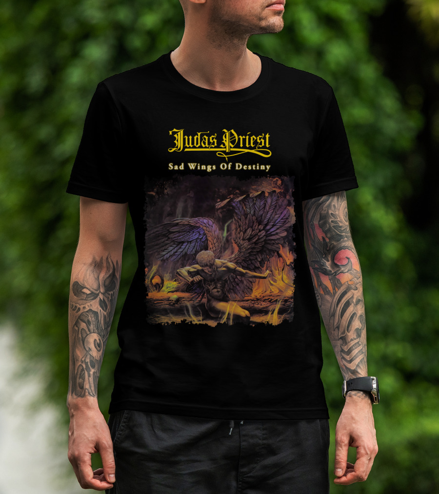 Judas Priest Sad Wings Of Destiny Angelic T-Shirt