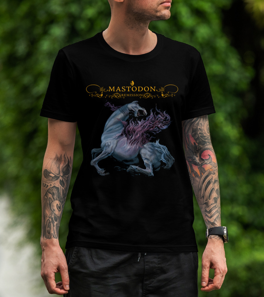 Mastodon Remission Fiery Horse T-Shirt