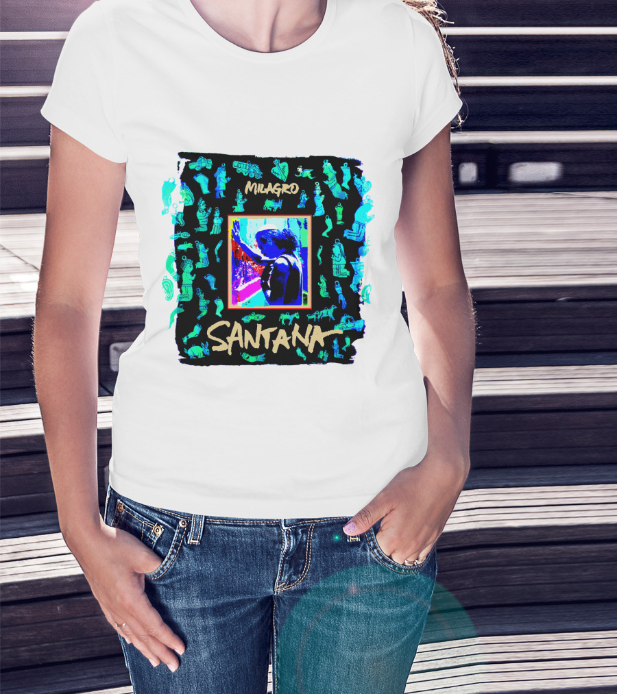 Milagro Santana Album Art Theme T-Shirt