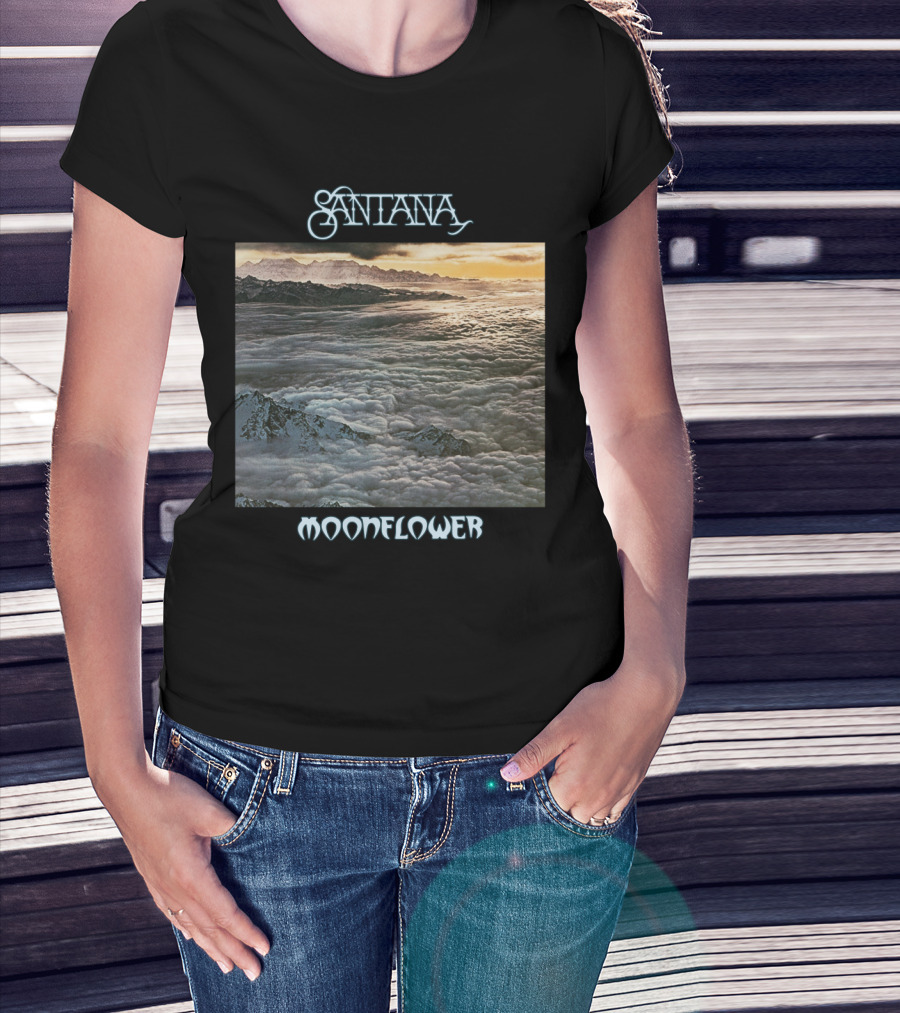 Santana Moonflower Album Cover Art T-Shirt