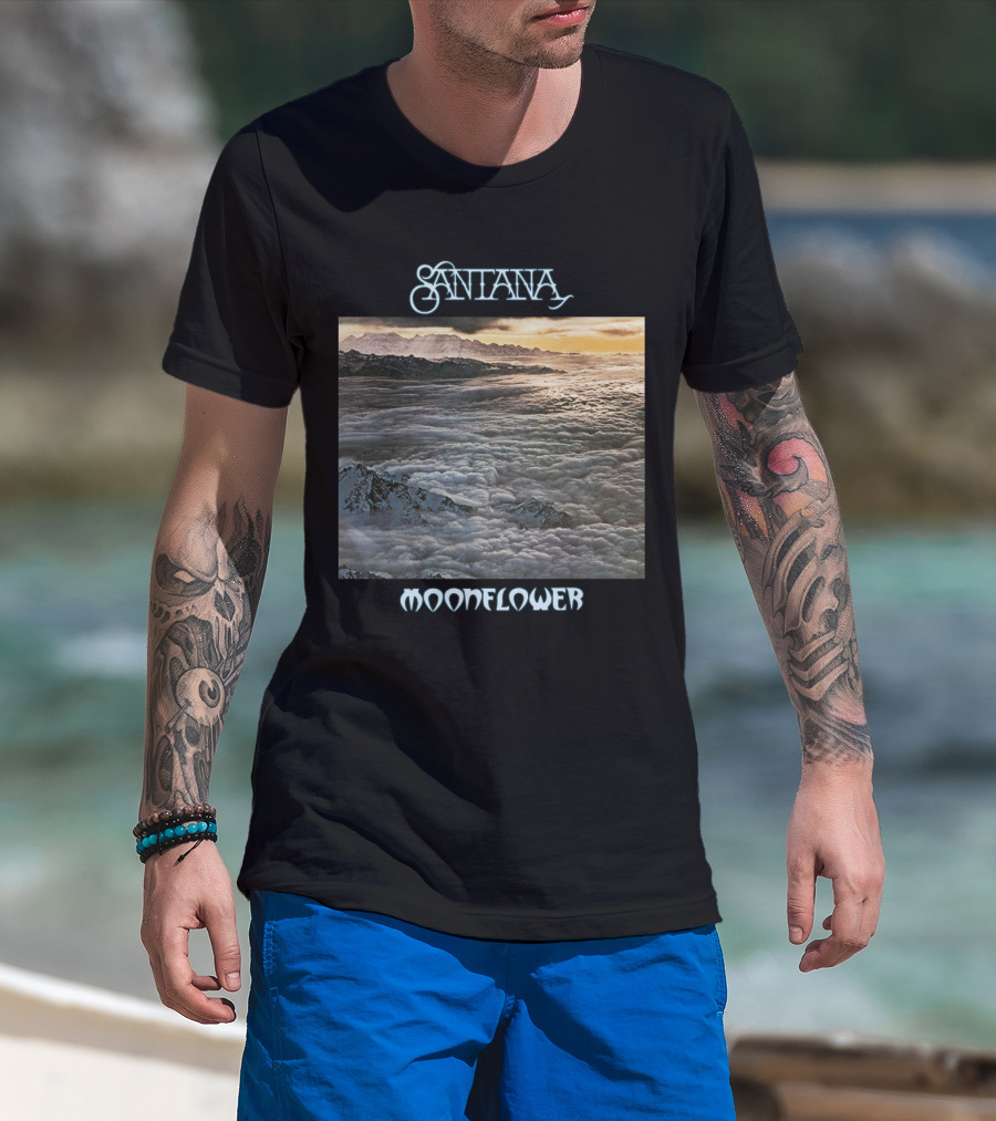 Santana Moonflower Album Cover Art T-Shirt
