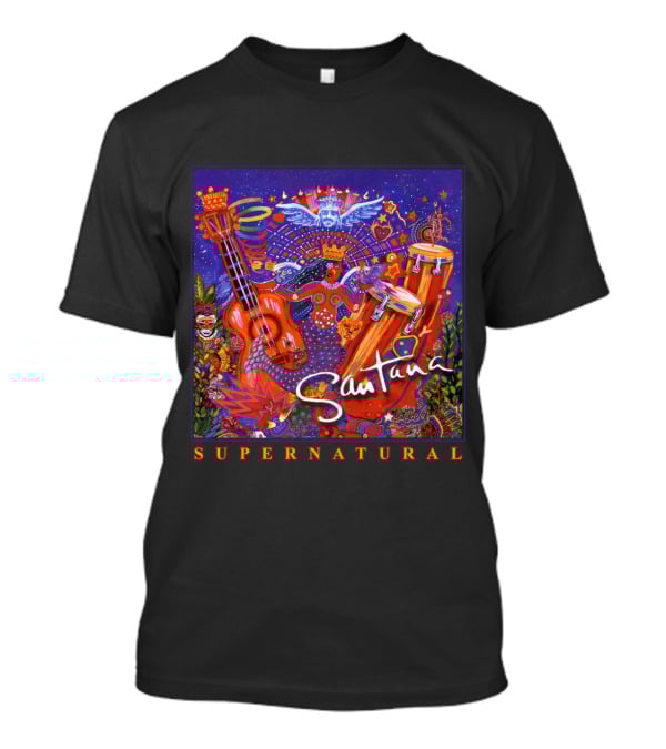 Santana Supernatural Album Artwork🎸 T-Shirt