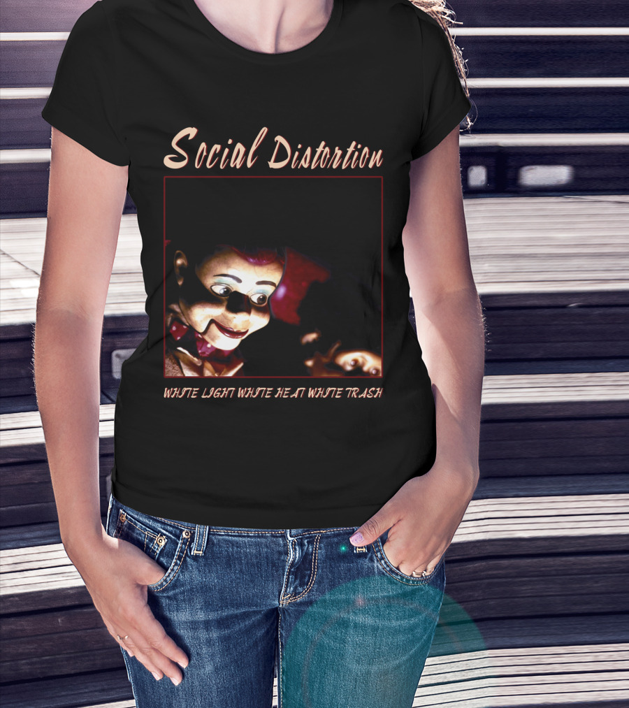 Social Distortion White Light White Heat White Trash T-Shirt