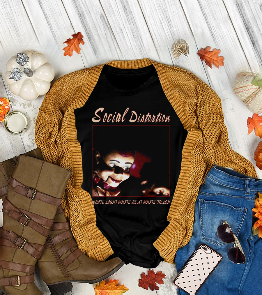 Social Distortion White Light White Heat White Trash T-Shirt
