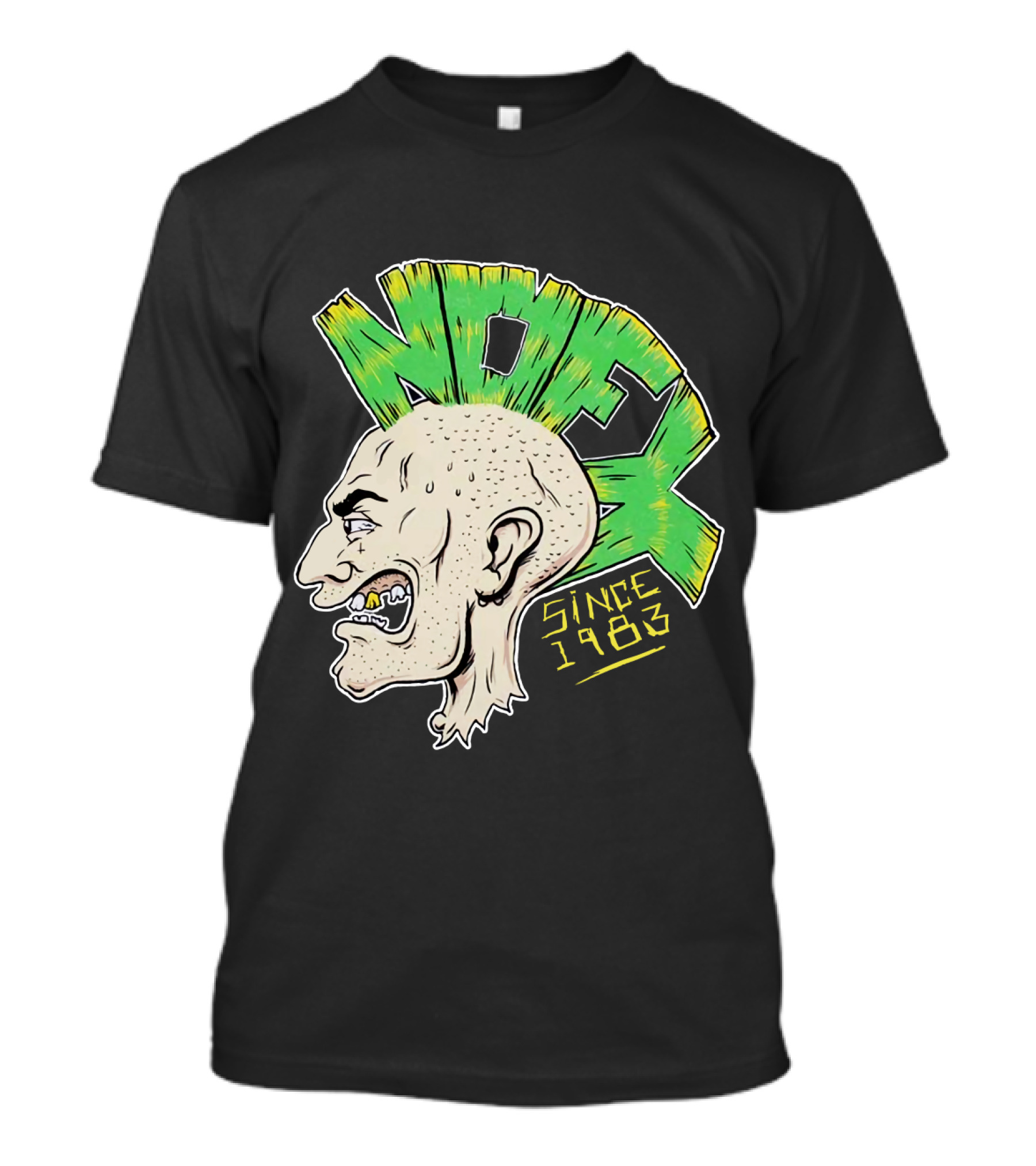 Nofx Since 1983 Punk Mohawk Character T-Shirt