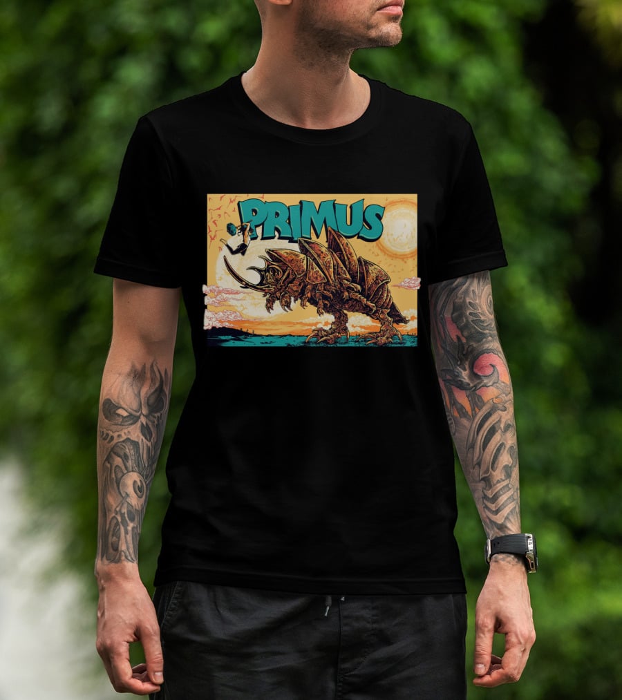 Primus Beetle Astronaut Sun T-Shirt