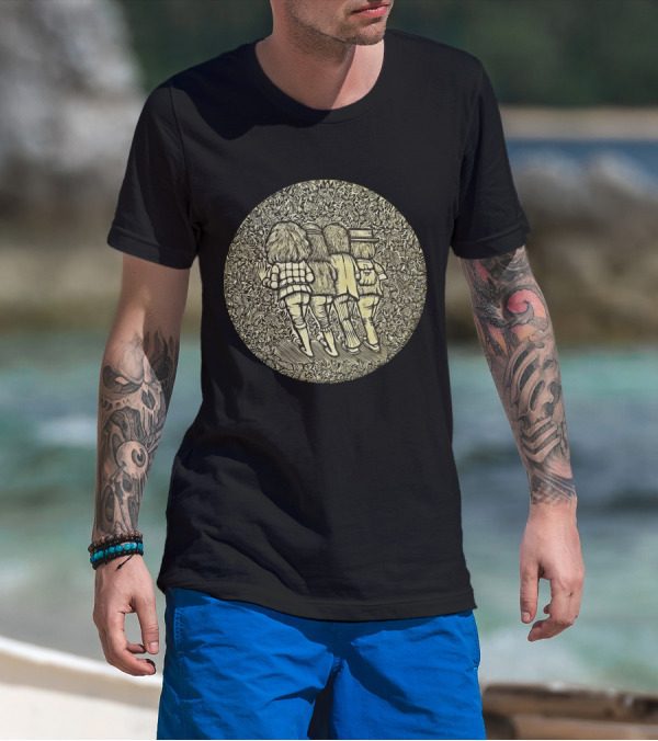 JT 07 Stand Up Friends Walking Through Nature T-Shirt