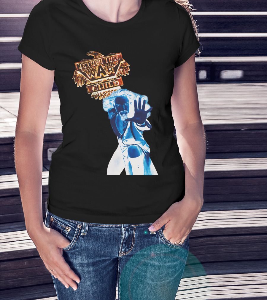 Jethro Tull War Child Blue Figure Eagle T-Shirt