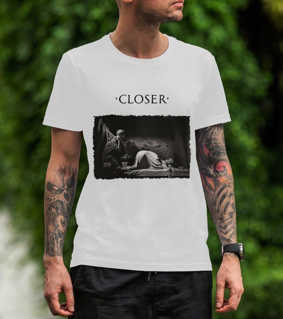 Joy Division Closer Album Cover Artistic Rendition T-Shirt