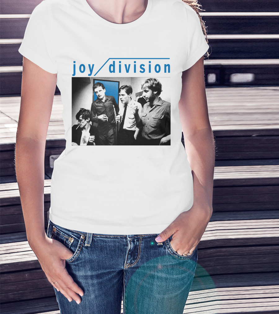 Joy Division Band Vintage Group Photo T-Shirt