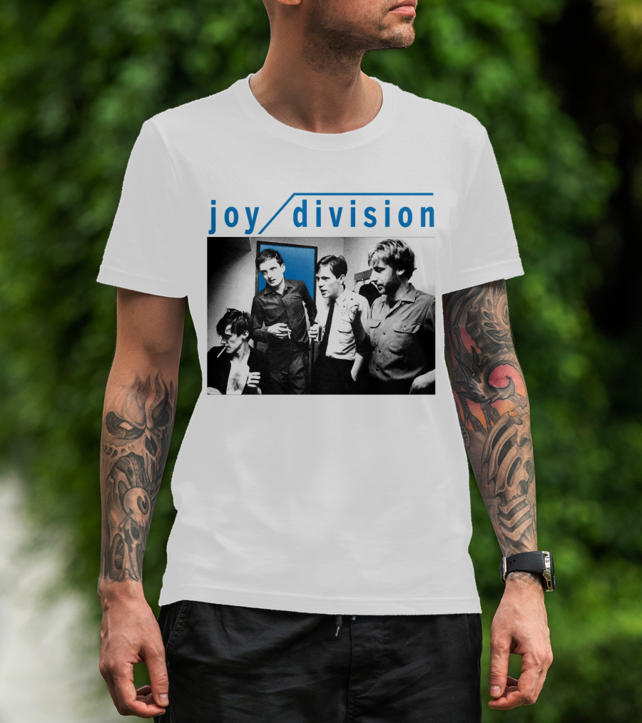 Joy Division Band Vintage Group Photo T-Shirt