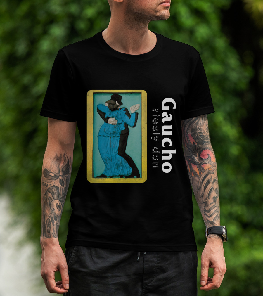 Gaucho Steely Dan Dancing Couple Artwork T-Shirt