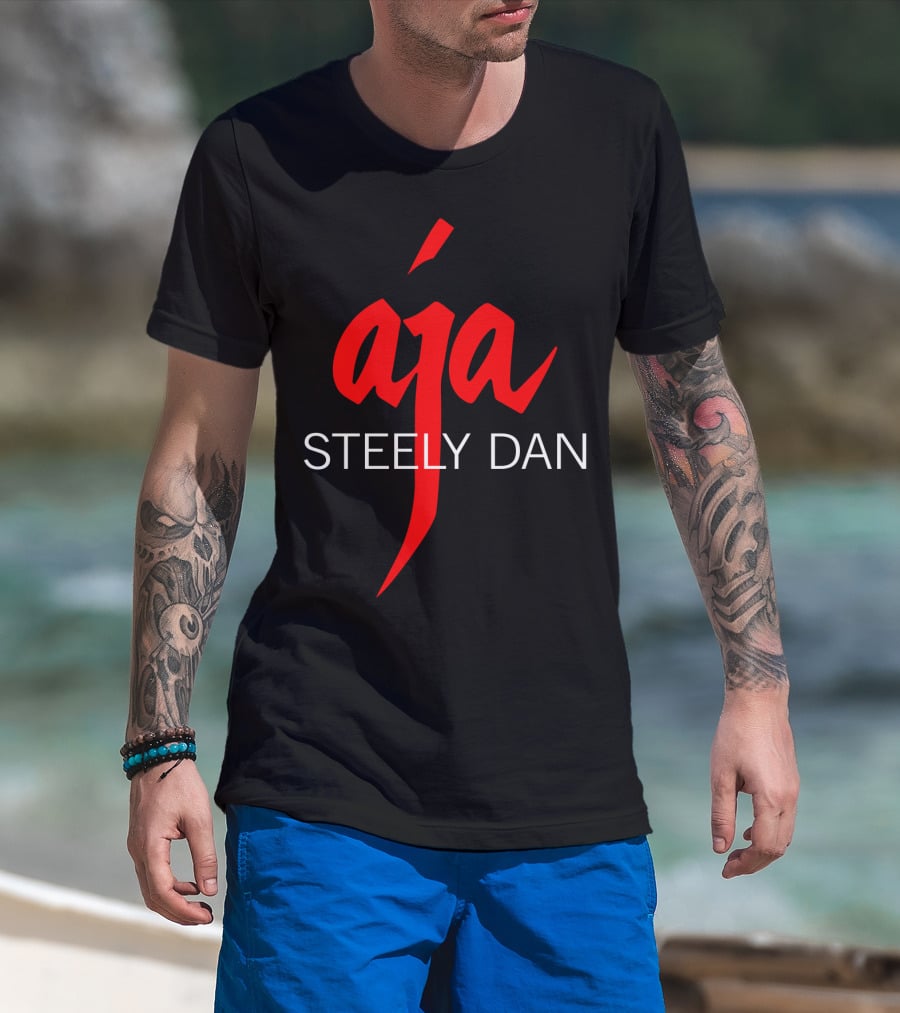 Aja Steely Dan Album 1977 T-Shirt