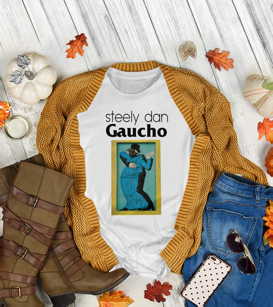 Steely Dan Gaucho Dancing Couple Iconic Album Artwork T-Shirt