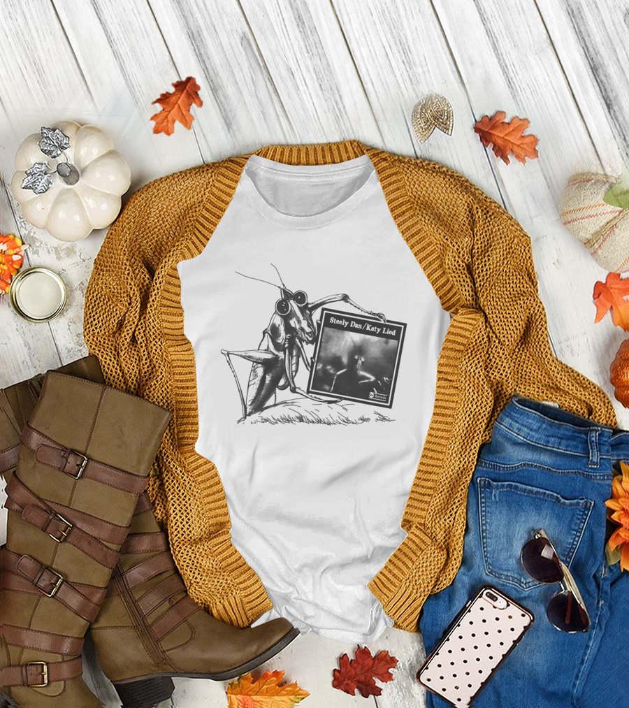 Steely Dan Katy Lied Album Cover Illustration Mantid T-Shirt