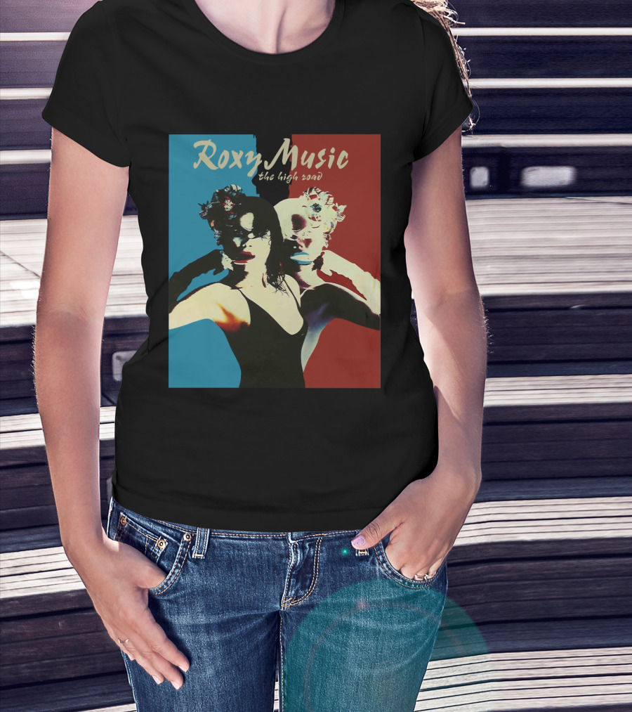 Roxy Music The High Road Dual-Tone T-Shirt