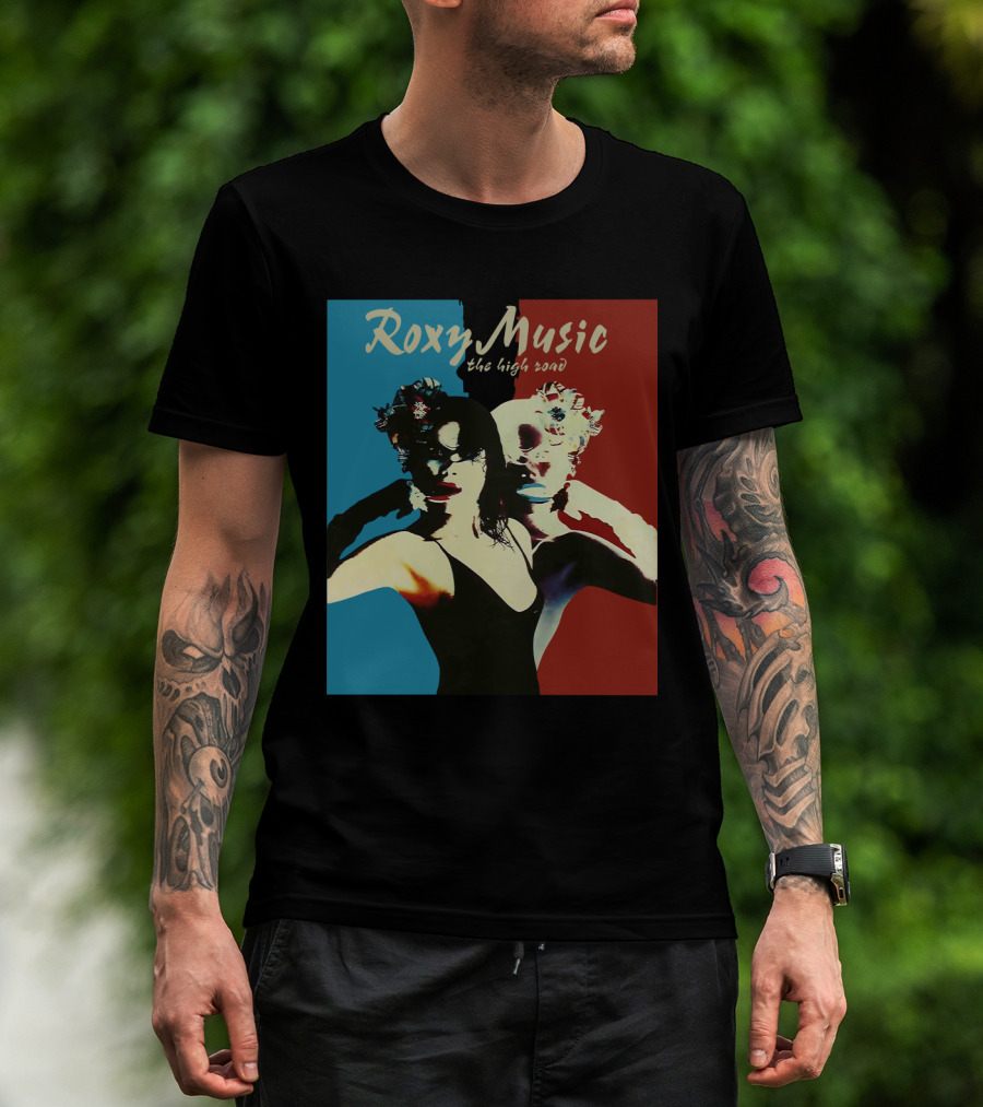 Roxy Music The High Road Dual-Tone T-Shirt
