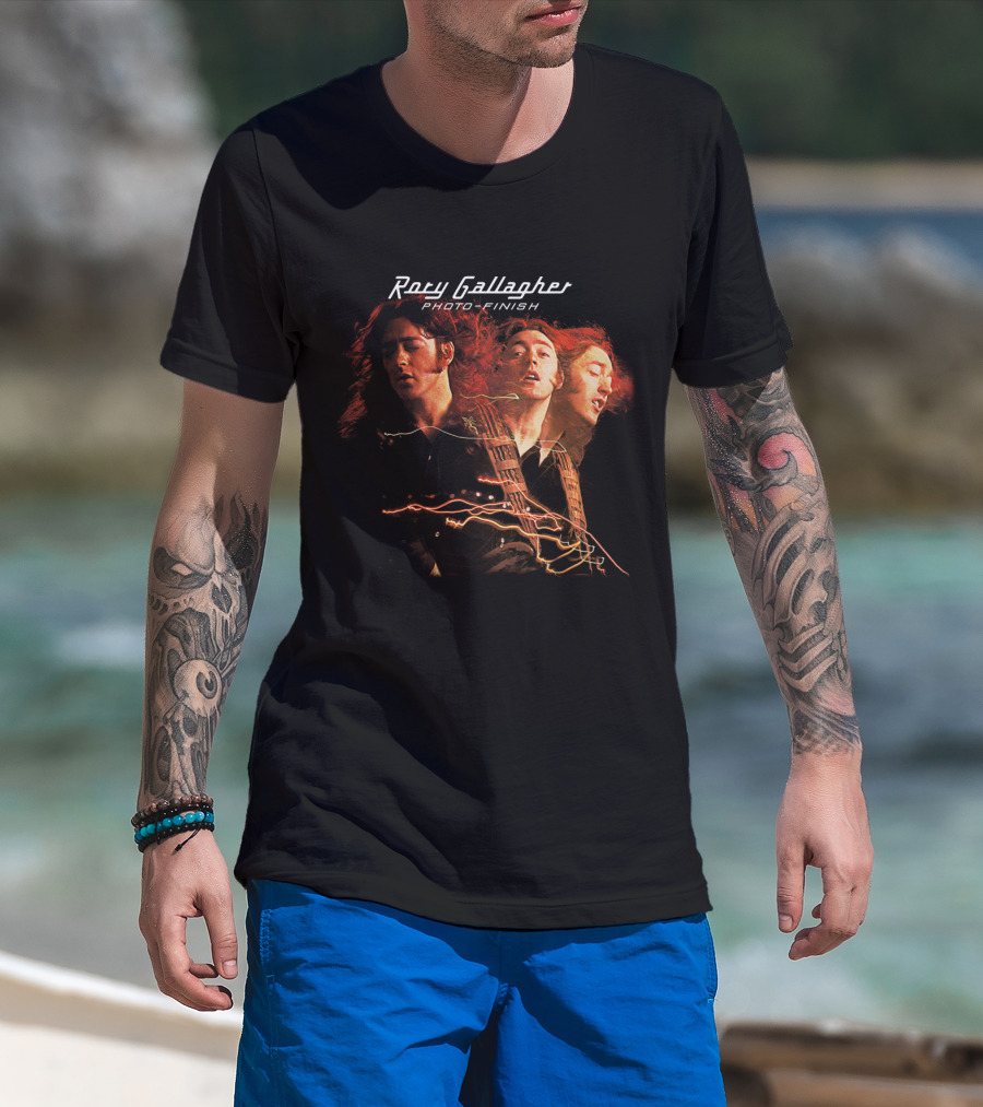 Rory Gallagher Photo-Finish Album Cover T-Shirt
