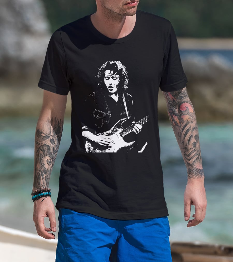 Electric Guitar Performance T-Shirt