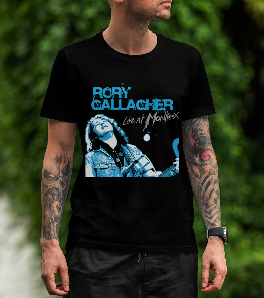 Rory Gallagher Live At Montreux T-Shirt