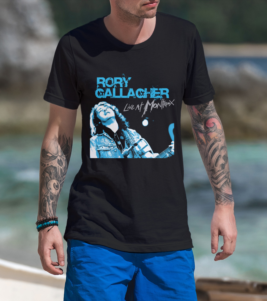 Rory Gallagher Live At Montreux T-Shirt