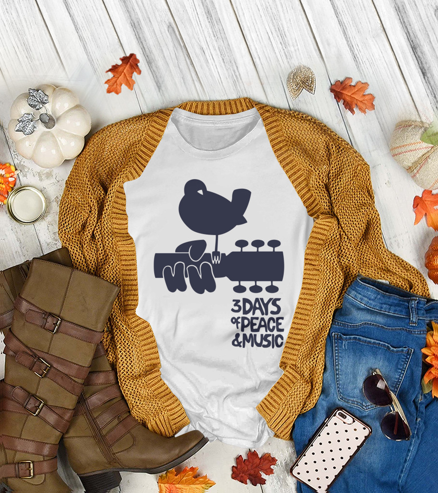 Days Of Peace And Music Woodstock Ws69 T-Shirt