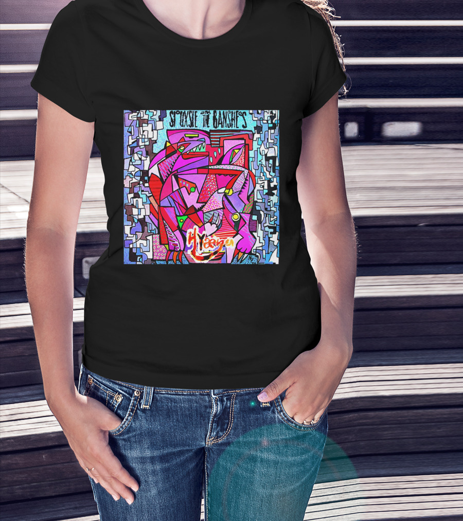Siouxsie And The Banshees Hyaena Abstract Art T-Shirt