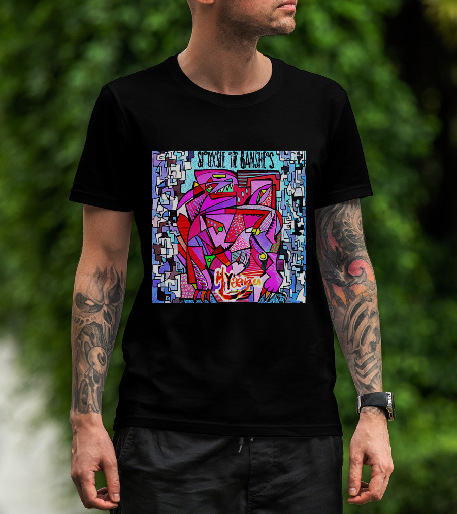 Siouxsie And The Banshees Hyaena Abstract Art T-Shirt