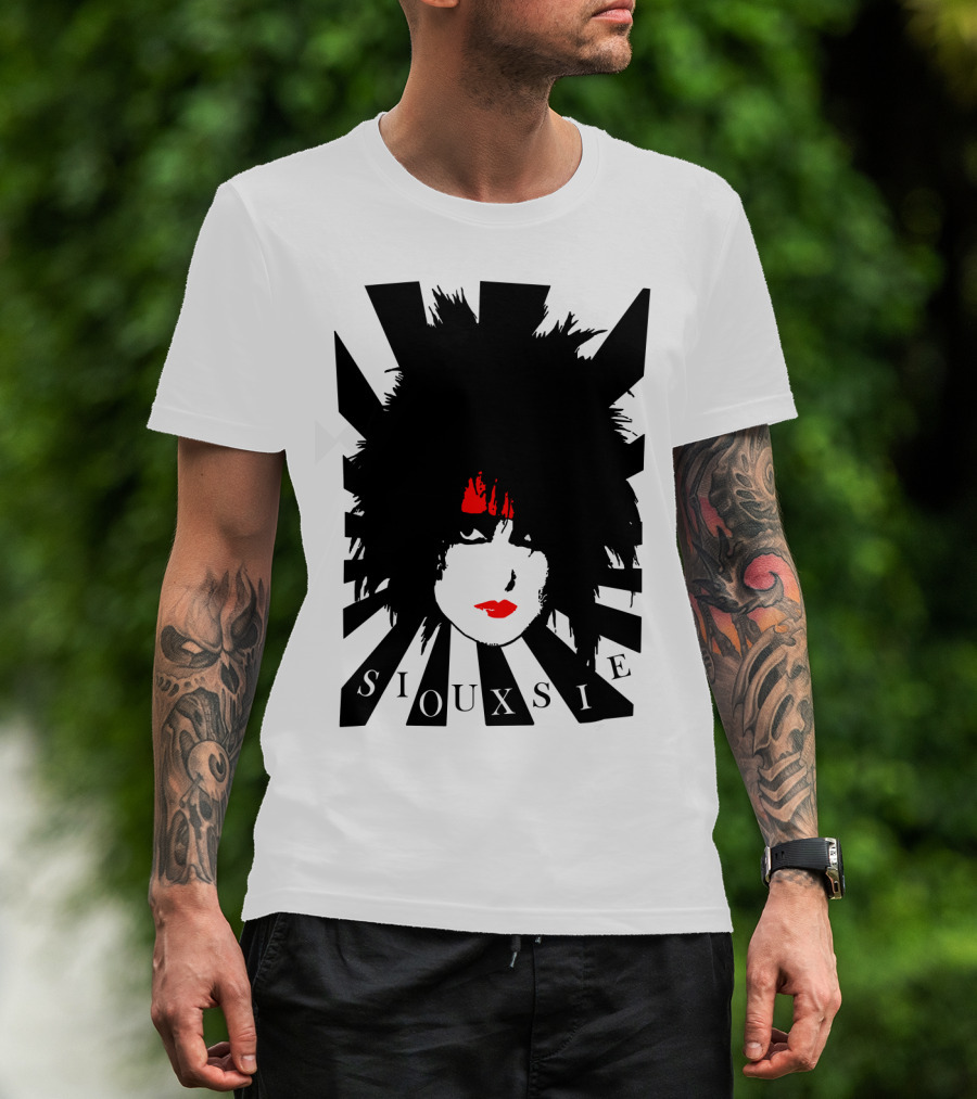 Siouxsie Banshees Style Bold T-Shirt