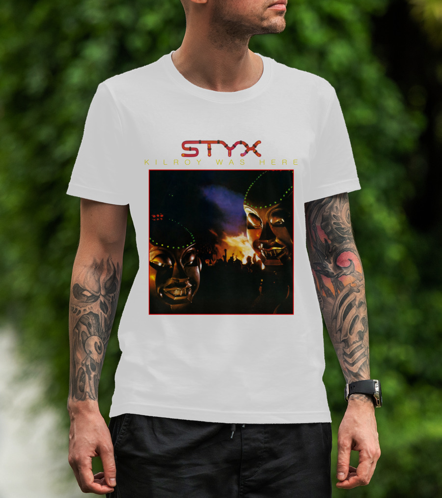 Styx Kilroy Was Here T-Shirt
