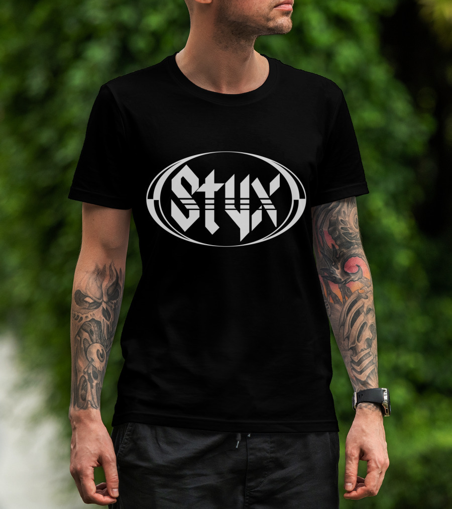 Styx Band Logo Classic Rock Icon T-Shirt