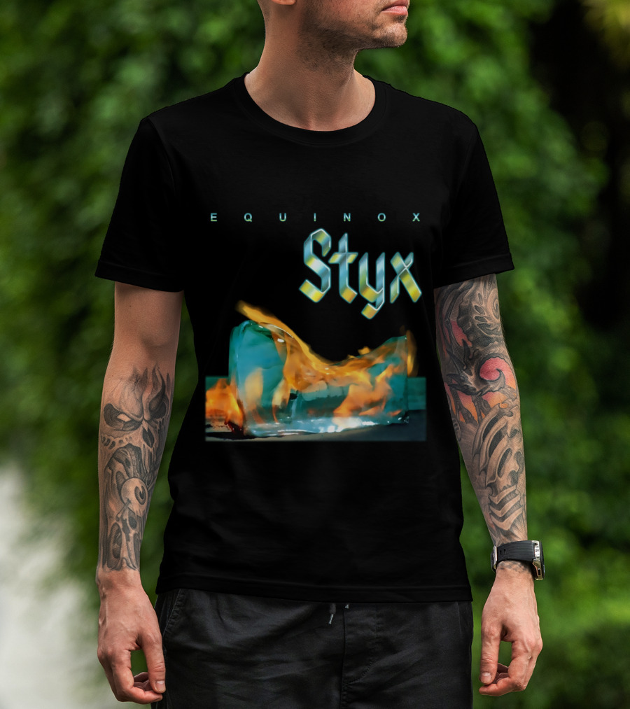 Equinox Styx Fiery Ice Sculpture T-Shirt