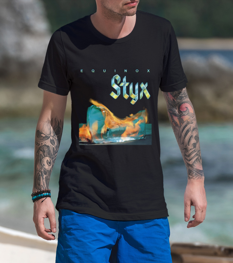 Equinox Styx Fiery Ice Sculpture T-Shirt
