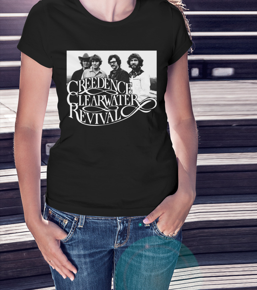Creedence Clearwater Revival Band Photo Classic T-Shirt