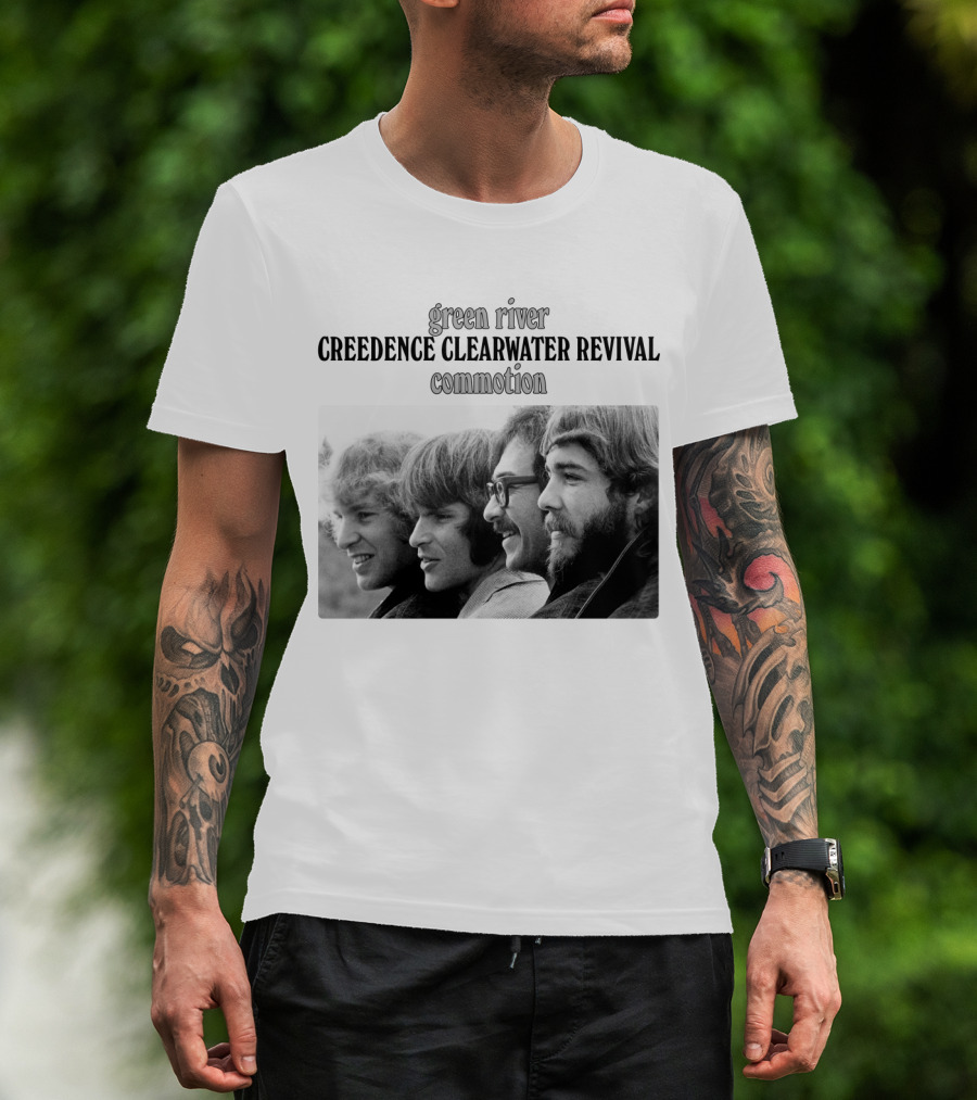 Green River Creedence Clearwater Revival Commotion T-Shirt