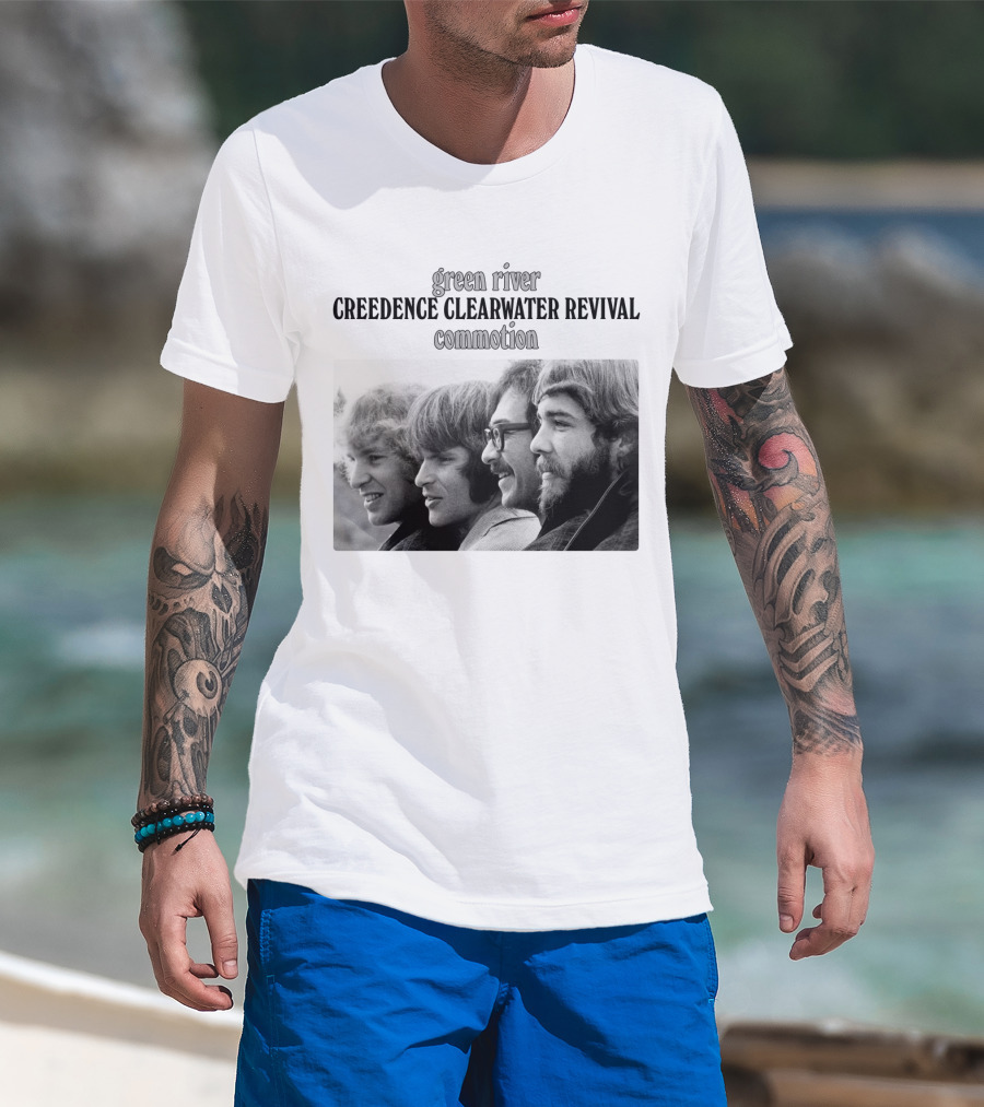 Green River Creedence Clearwater Revival Commotion T-Shirt
