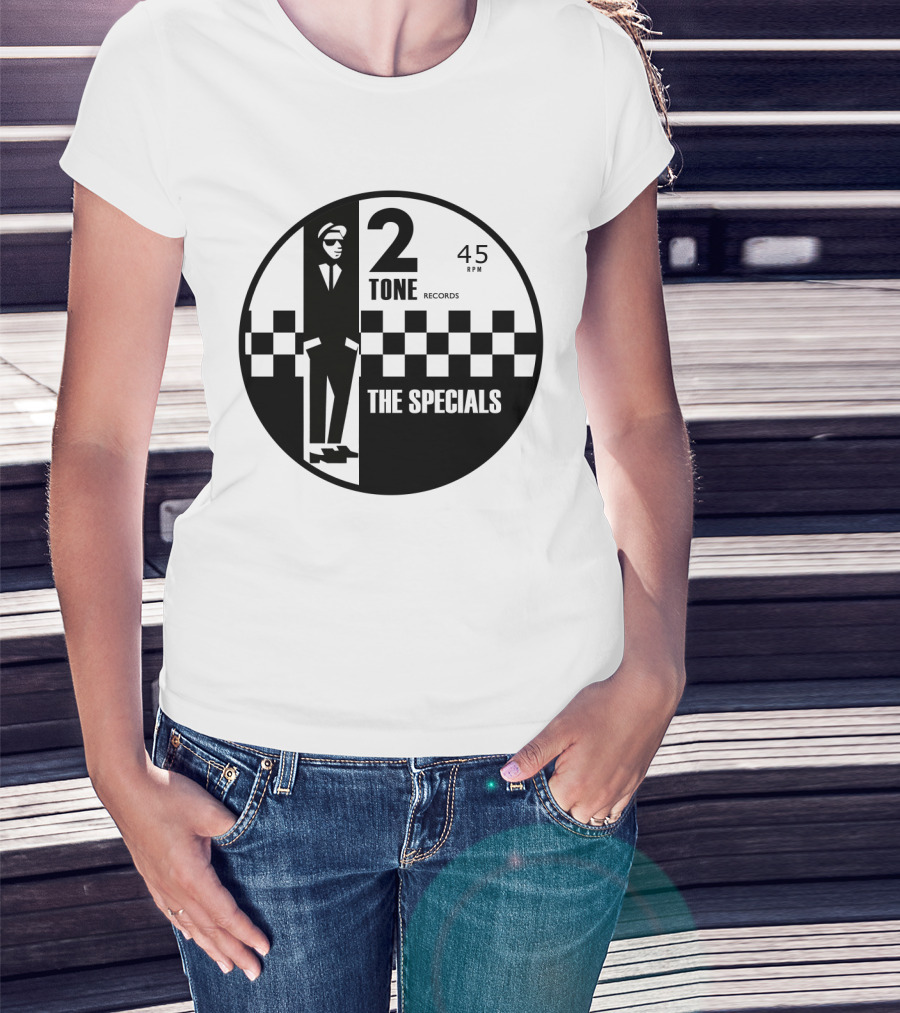 The Specials 2 Tone Records 45 Rpm T-Shirt