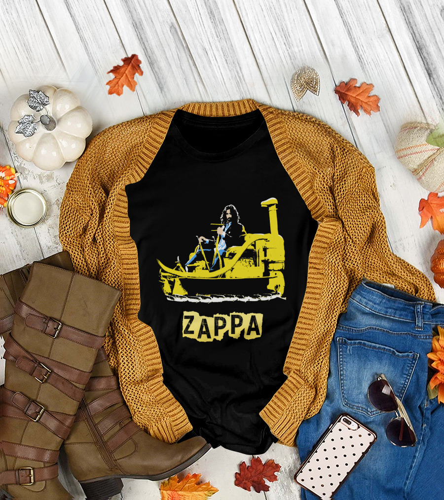 Zappa Bulldozer Yellow T-Shirt