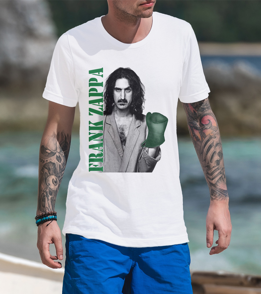 Frank Zappa Boxing Glove Fzp T-Shirt