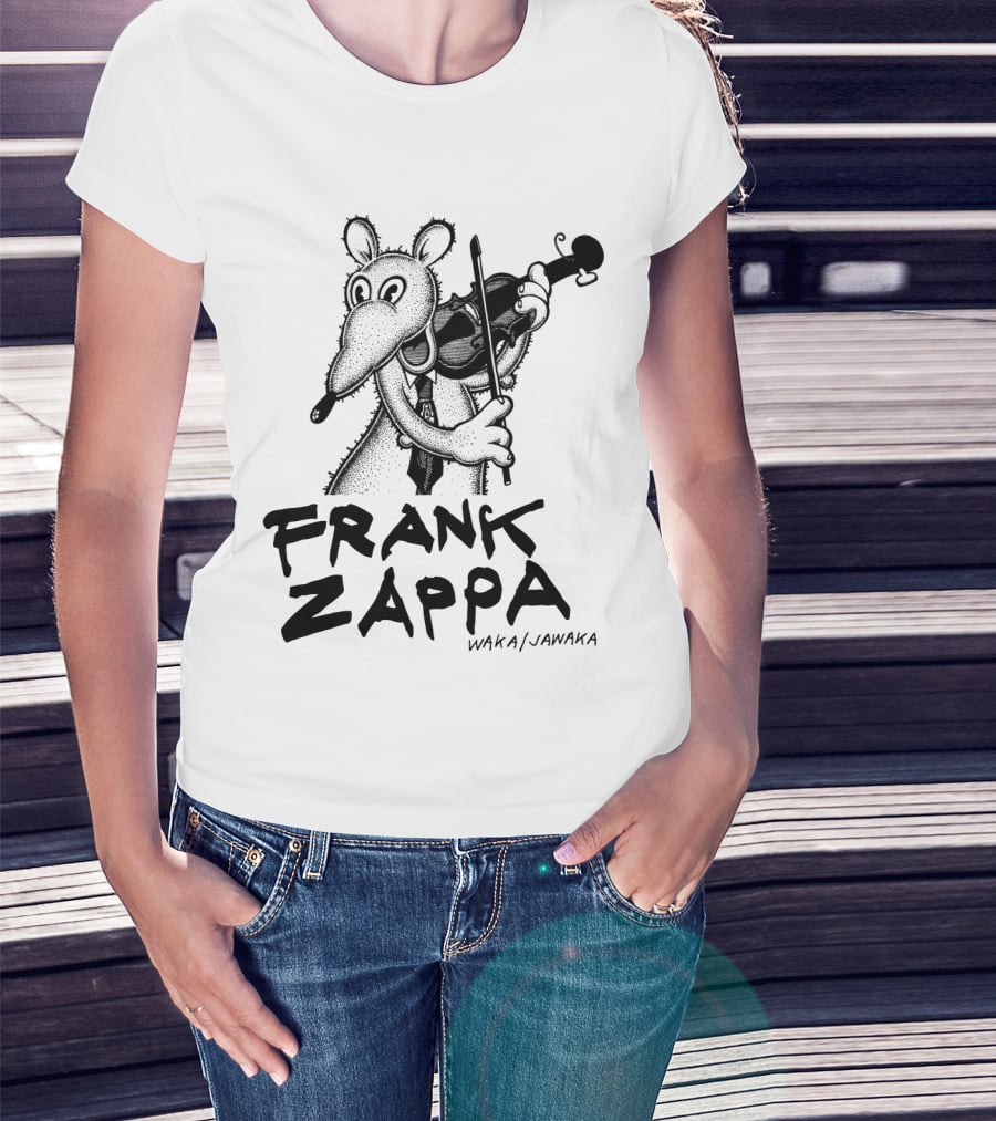 Frank Zappa Waka/Jawaka Violin Mouse T-Shirt
