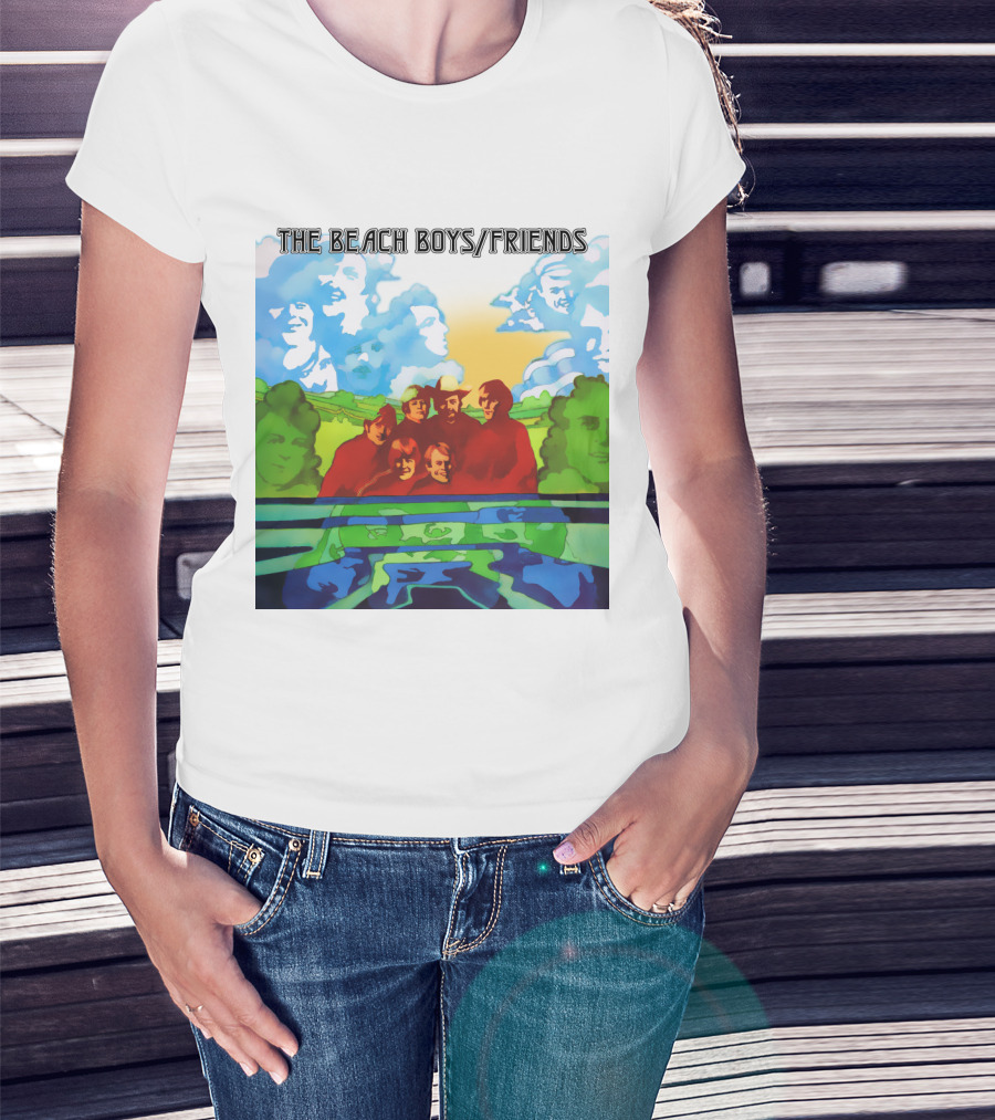 The Beach Boys Friends Album Cover Art T-Shirt