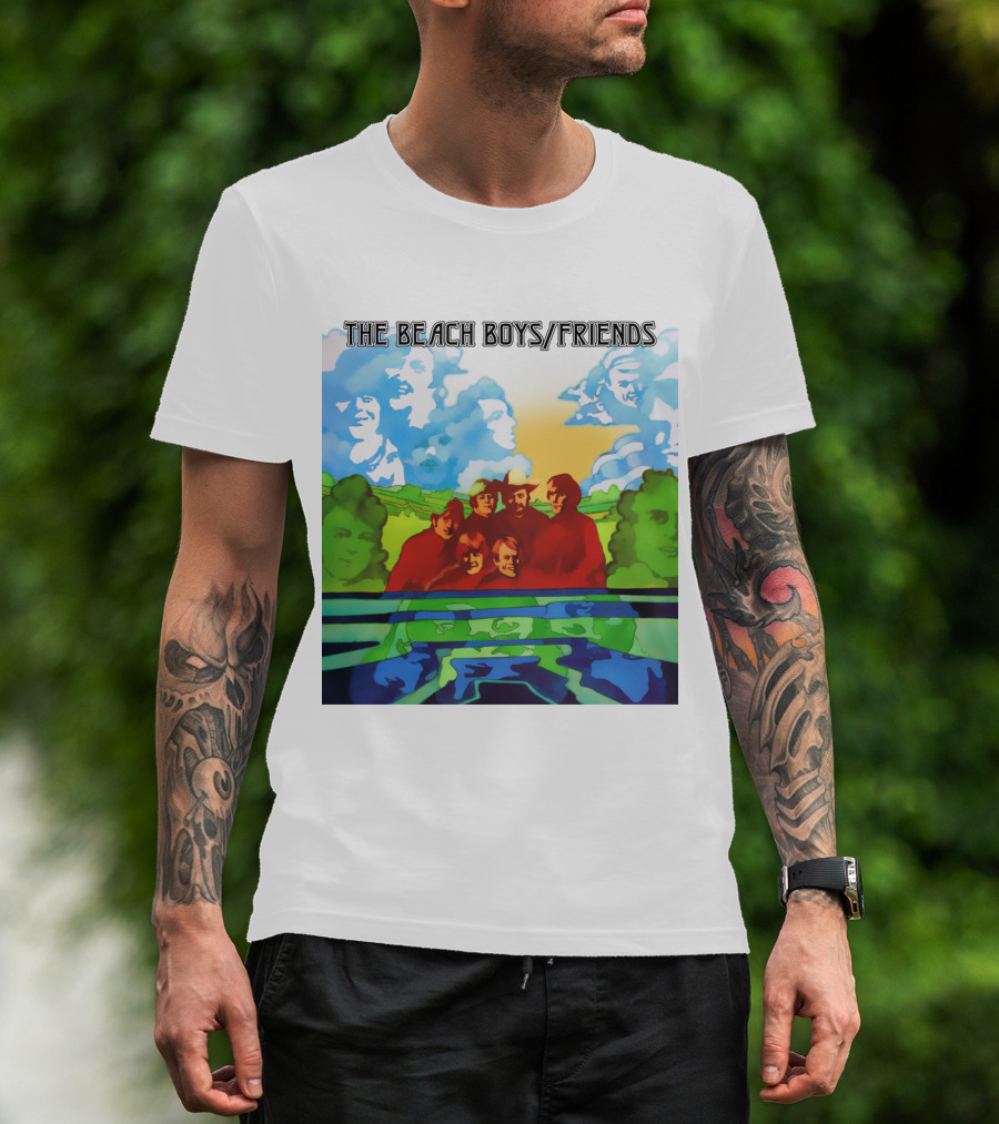 The Beach Boys Friends Album Cover Art T-Shirt