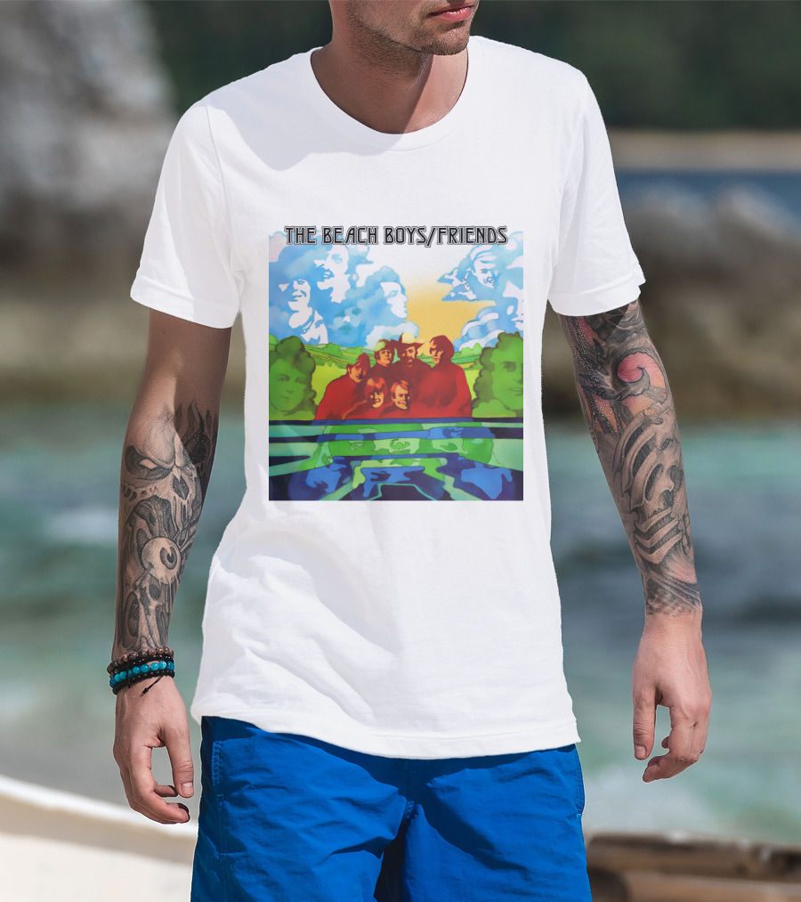 The Beach Boys Friends Album Cover Art T-Shirt