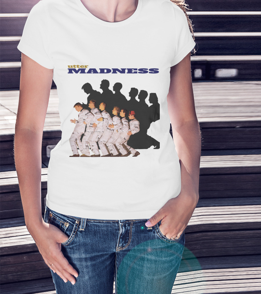 Utter Madness Silhouettes And Dancing Men T-Shirt