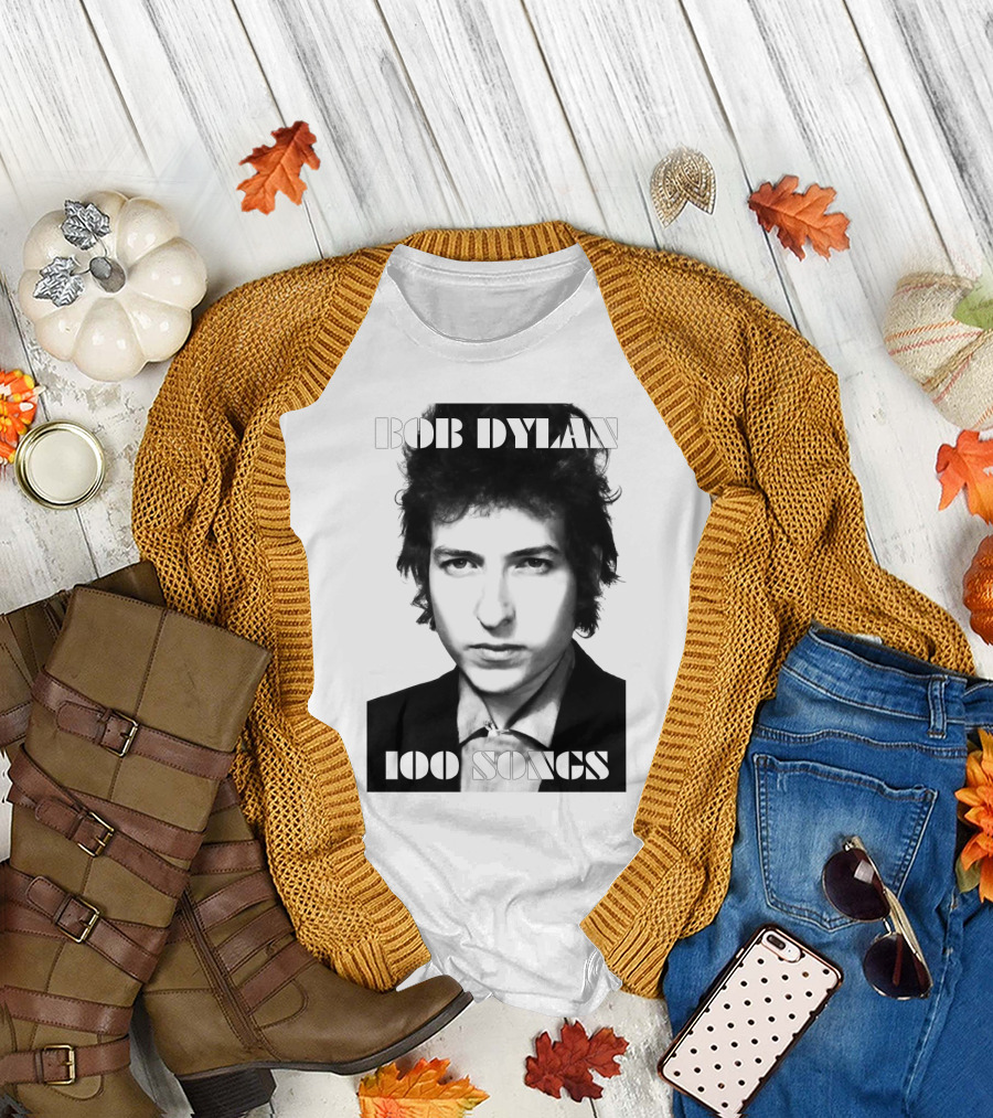 Bob Dylan 100 Songs T-Shirt