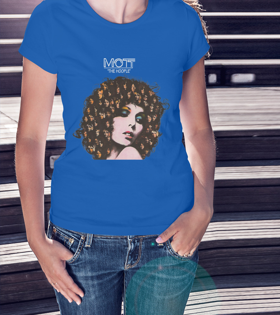 Mott The Hoople Vintage Band Collage T-Shirt